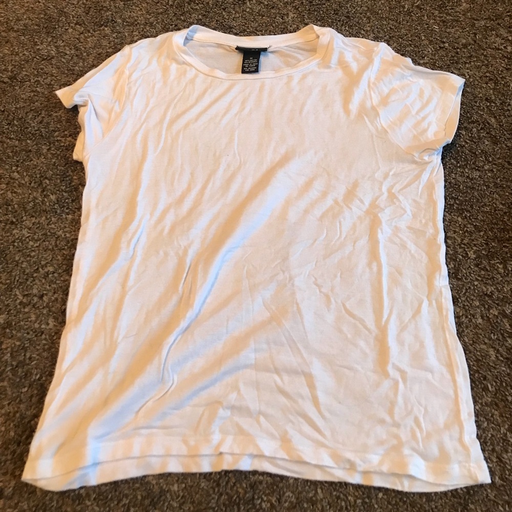 RUE 21 White short sleeve